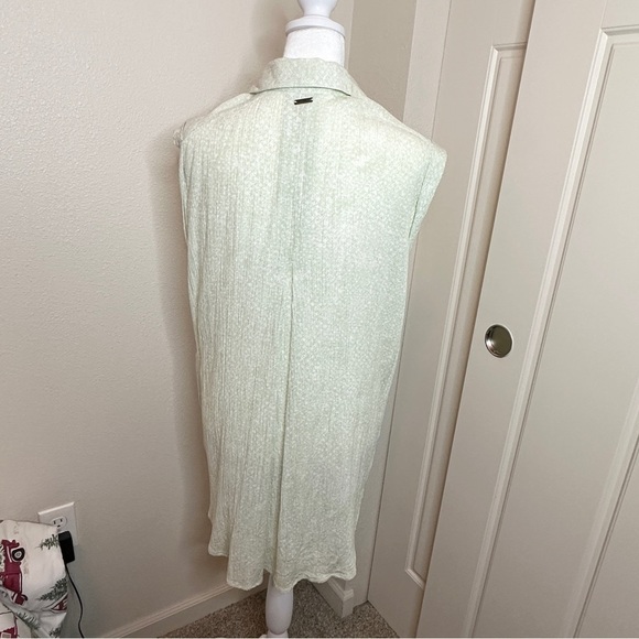 PRANA WOMEN'S ANINI TUNIC SZ L CELADON MISTY GREEN - Picture 3 of 12